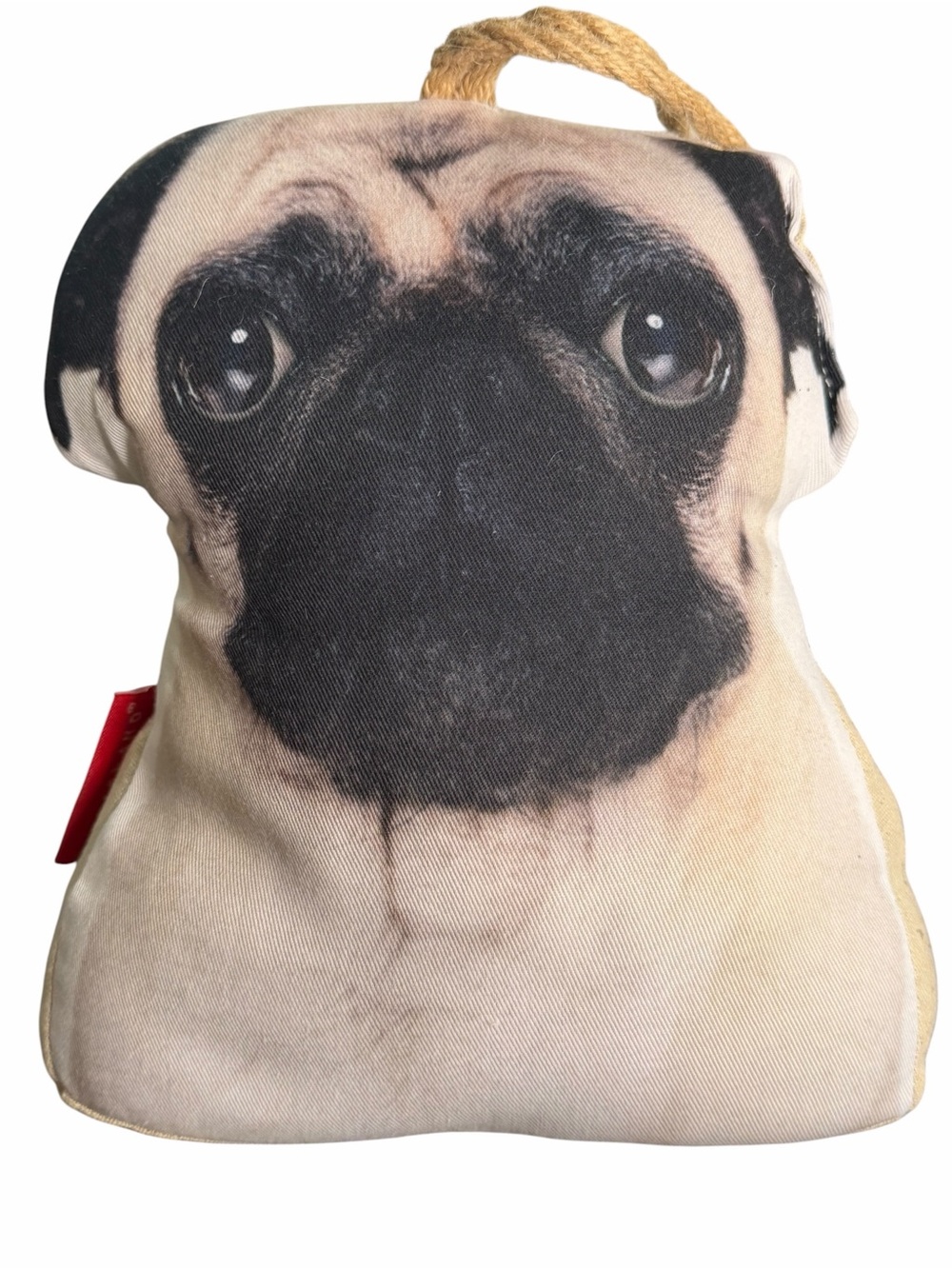 Kikkerland Pug Dog Door Stop Decorative Weighted Doorstop
